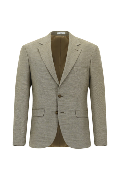 Orta Vizon 4 Drop Relaxed Fit Rahat Kesim Desenli Takım Elbise