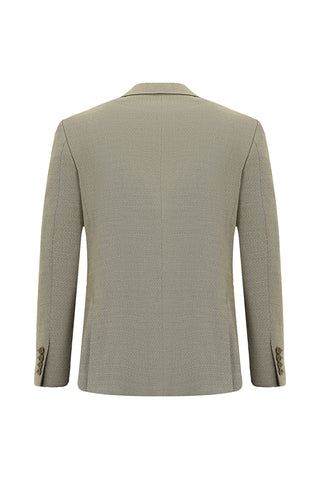  Orta Vizon Relaxed Fit Rahat Kesim Klasik Desenli Takım Elbise