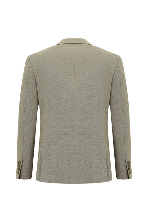 Orta Vizon 4 Drop Relaxed Fit Rahat Kesim Desenli Takım Elbise