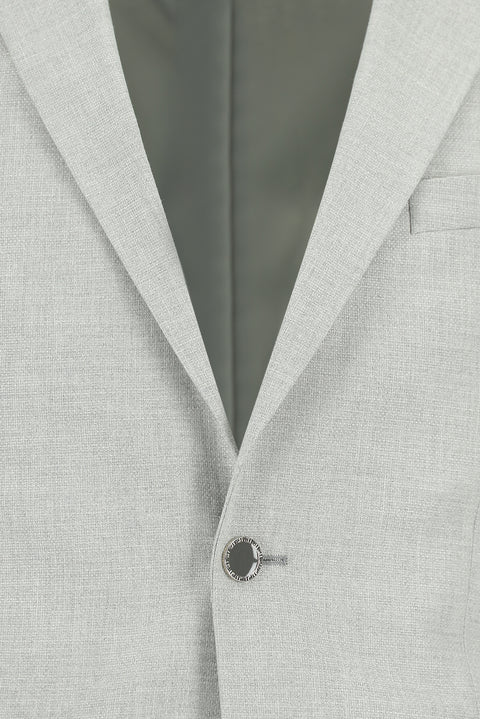 Açık Gri 7 Drop Super Slim Fit Eksra Dar Kesim Takım Elbise