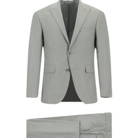 Orta Gri Super Slim Fit Ekstra Dar Kesim Klasik Takım Elbise