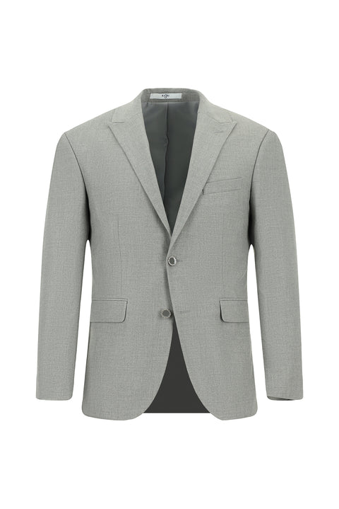 Orta Gri 7 Drop Super Slim Fit Eksra Dar Kesim Takım Elbise