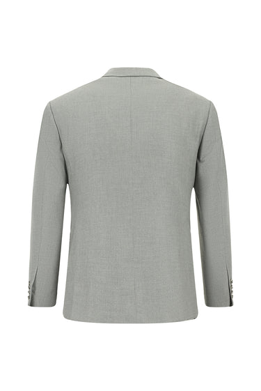 Orta Gri Super Slim Fit Ekstra Dar Kesim Klasik Takım Elbise