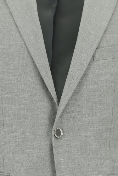  Orta Gri Super Slim Fit Ekstra Dar Kesim Klasik Takım Elbise