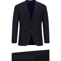 Koyu Lacivert Super Slim Fit Ekstra Dar Kesim Klasik Takım Elbise