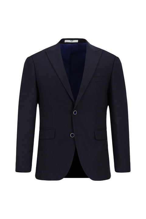 Koyu Lacivert 7 Drop Super Slim Fit Eksra Dar Kesim Takım Elbise