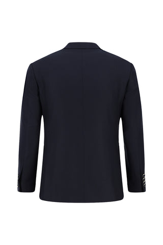  Koyu Lacivert Super Slim Fit Ekstra Dar Kesim Klasik Takım Elbise