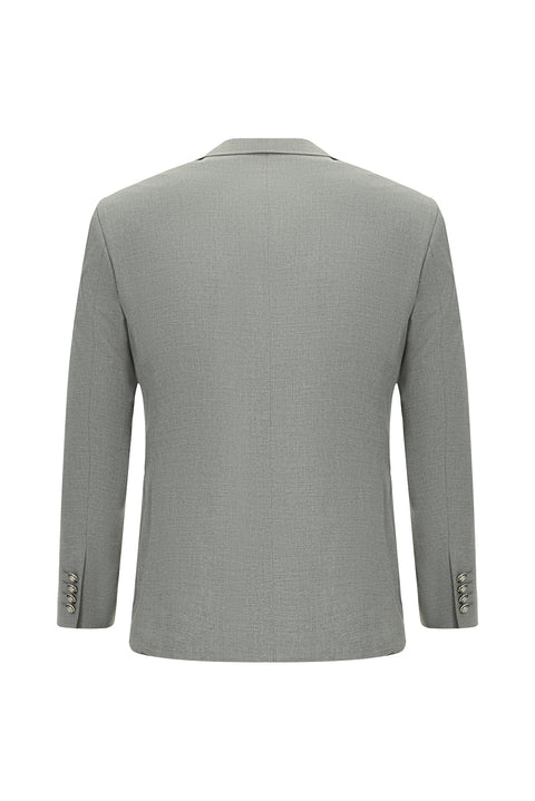 Orta Gri 7 Drop Super Slim Fit Eksra Dar Kesim Desenli Beli Lastikli İpli Spor Takım Elbise