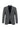 Koyu Antrasit Slim Fit Dar Kesim Klasik Desenli Takım Elbise