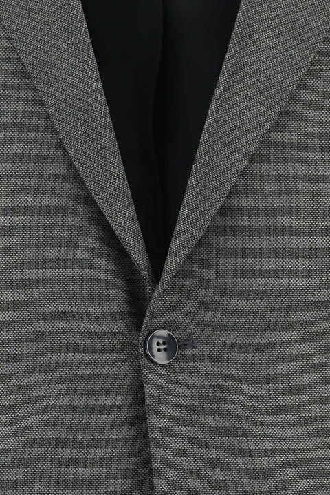 Light Gray 7 Drop Slim Fit Patterned Suit