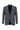 Koyu Füme Slim Fit Dar Kesim Klasik Desenli Takım Elbise