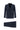 Koyu Lacivert Slim Fit Dar Kesim Desenli Kruvaze Takım Elbise