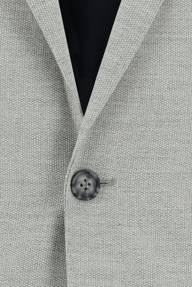  Orta Gri Super Slim Fit Ekstra Dar Kesim Klasik Desenli Takım Elbise