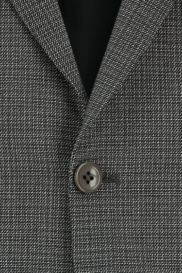 Orta Füme Slim Fit Dar Kesim Klasik Desenli Takım Elbise