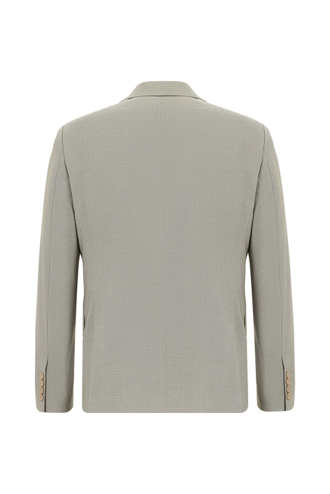 Taş 6 Drop Regular Fit Standart Kesim Desenli Takım Elbise