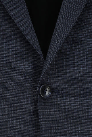  Orta Antrasit 7 Drop Slim Fit Dar Kesim Desenli Takım Elbise