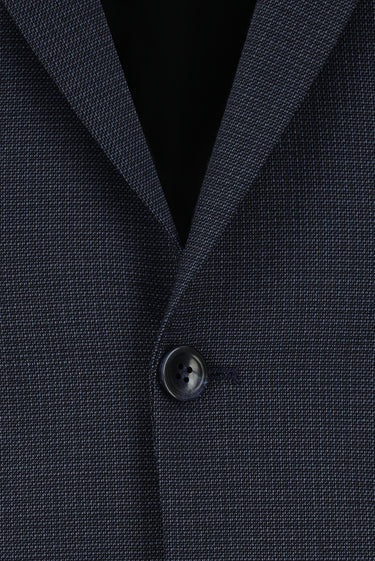 Orta Antrasit Slim Fit Dar Kesim Klasik Desenli Takım Elbise