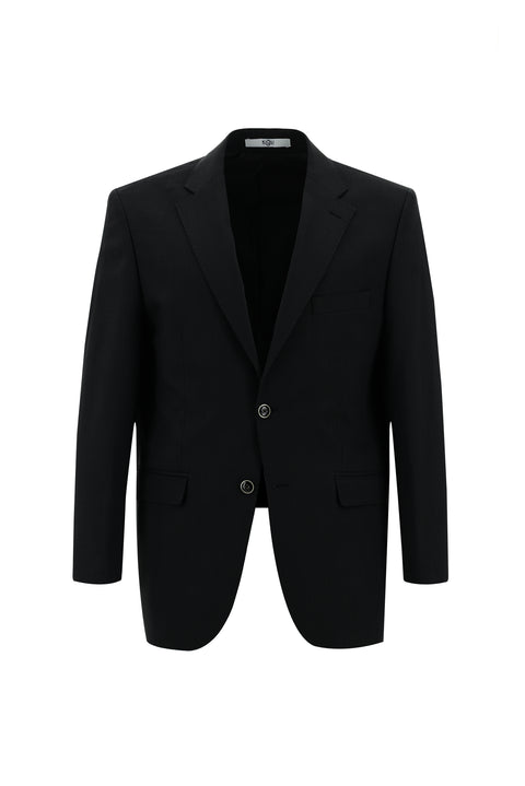 Marengo 4 Drop Relaxed Fit Rahat Kesim Yünlü Desenli Takım Elbise