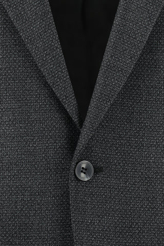  Koyu Füme Relaxed Fit Rahat Kesim Klasik Desenli Takım Elbise