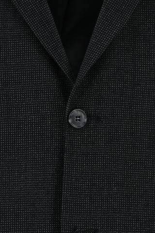  Koyu Füme 7 Drop Slim Fit Dar Kesim Desenli Takım Elbise