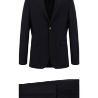 Dark Brown 7 Drop Slim Fit Patterned Suit