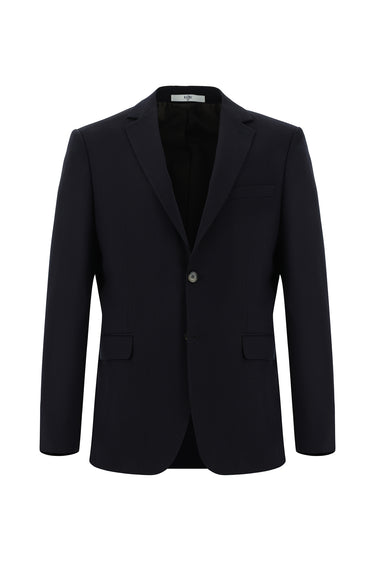 Acı Kahve Slim Fit Dar Kesim Klasik Desenli Takım Elbise