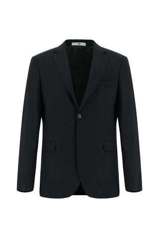  Orta Antrasit Regular Fit Klasik Desenli Takım Elbise