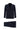 Koyu Lacivert Slim Fit Dar Kesim Çizgili Kruvaze Takım Elbise