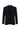 Siyah Lacivert Slim Fit Dar Kesim Çizgili Beli Lastikli İpli Takım Elbise