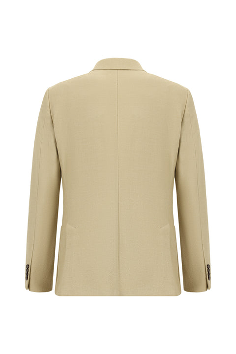 Safari 6 Drop Regular Fit Standart Kesim Çizgili Beli Lastikli İpli Takım Elbise