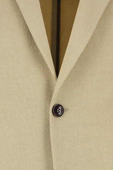 Safari Slim Fit Dar Kesim Çizgili Beli Lastikli İpli Takım Elbise