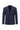 Orta Lacivert Slim Fit Dar Kesim Çizgili Kruvaze Takım Elbise