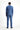 İndigo Super Slim Fit Ekstra Dar Kesim Çizgili Beli Lastikli İpli Gofre Takım Elbise