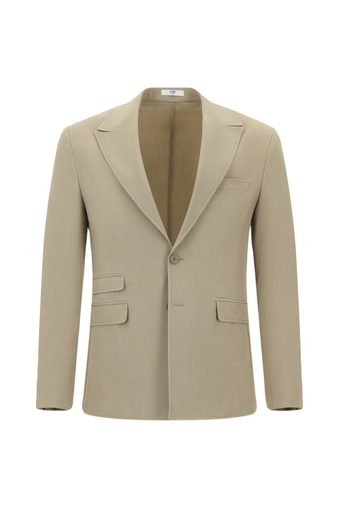 Orta Vizon 7 Drop Super Slim Fit Eksra Dar Kesim Çizgili Takım Elbise