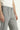 Açık Vizon Slim Fit Dar Kesim Çizgili Kruvaze Takım Elbise