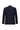 Koyu Lacivert Slim Fit Dar Kesim Çizgili Yünlü Kruvaze Takım Elbise