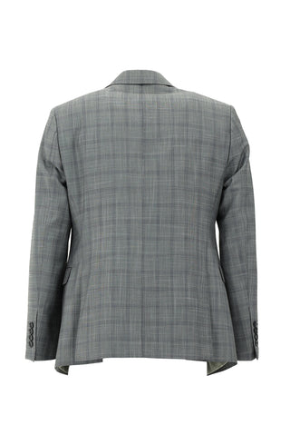  Orta Gri Slim Fit Dar Kesim Kombinli Yelekli Takım Elbise