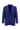 Saks Mavi Slim Fit Dar Kesim Klasik Ekose Takım Elbise