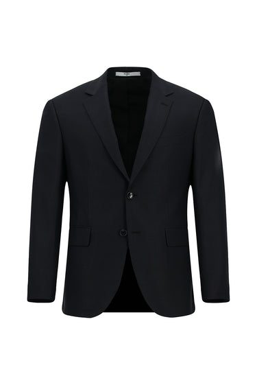 Siyah Slim Fit Dar Kesim Kareli Takım Elbise