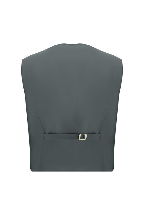 Koyu Füme 7 Drop Slim Fit Dar Kesim Takım Elbise