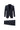 Orta Lacivert Slim Fit Dar Kesim Ekose Takım Elbise