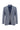 Koyu Mavi  Slim Fit Dar Kesim Klasik Desenli Takım Elbise