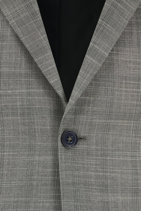 Küf Yeşili 6 Drop Regular Fit Standart Kesim Ekose Takım Elbise