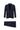 Orta Lacivert Slim Fit Dar Kesim Klasik Ekose Takım Elbise