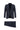 Koyu Lacivert Slim Fit Dar Kesim Klasik Ekose Takım Elbise