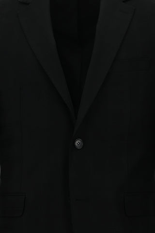  Siyah Regular Fit Ekose Takım Elbise