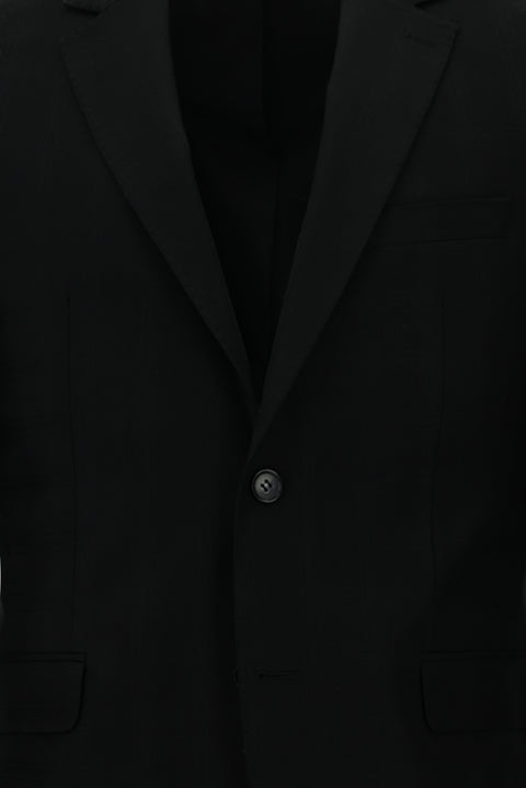 Siyah 6 Drop Regular Fit Standart Kesim Ekose Takım Elbise