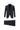 Orta Lacivert Slim Fit Dar Kesim Ekose Takım Elbise