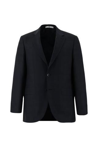  Koyu Lacivert 4 Drop Relaxed Fit Rahat Kesim Ekose Takım Elbise