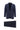 Koyu Lacivert Slim Fit Dar Kesim Ekose Kombinli Takım Elbise